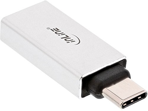 InLine 35801 USB 3.1 adapter, typ C wtyczka do gniazda A Czarny 35801