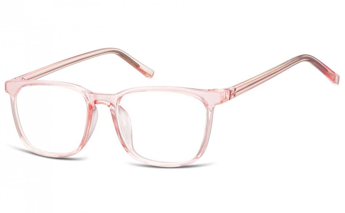 Sunoptic Oprawki korekcyjne Nerdy zerówki transparentne CP124C CP124C