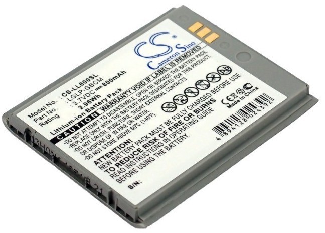 Cameron Sino LG L600V LGLP-GBCM 800mAh 2.96Wh Li-Ion 3.7V srebrny