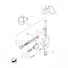 NEW HOLLAND CASE PIERŚCIEŃ 14452581 14452581