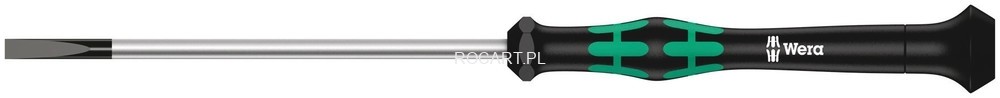 Wera 2035 Wkrętak płaski, precyzyjny, 0.23x1.5x60 mm 05118003001