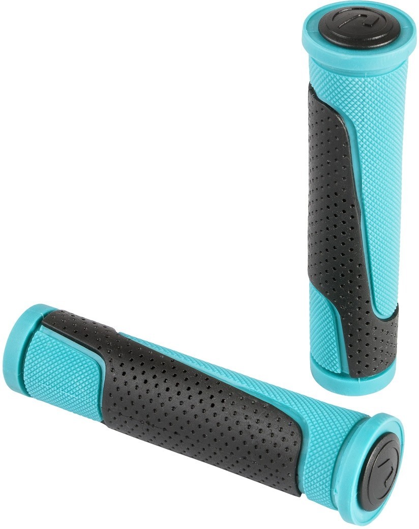 ACCENT Chwyty kierownicy Comet 2D 125mm turkusowo-czarne (610-06-1285_ACC)