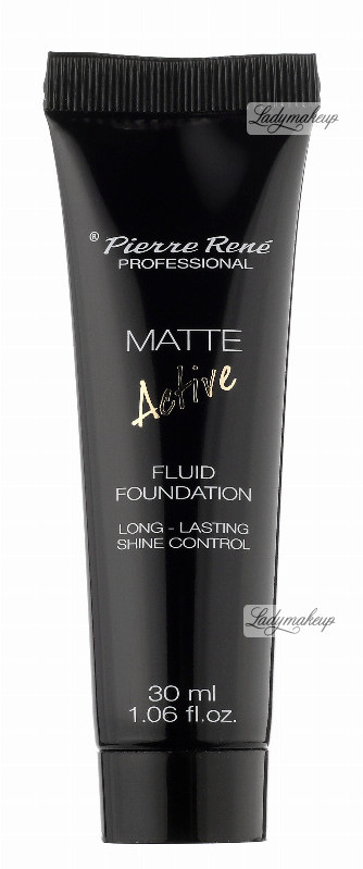 Pierre Rene Pierre René - MATTE ACTIVE - FLUID FOUNDATION - Podkład matujący - 01 PIERAFPTW-DOTW