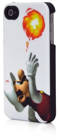 PDP Etui ochronne do iPhone 4 z motywem piłki ognia Super Mario LHONI1829