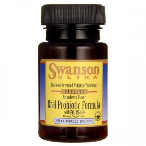 SWANSON Probiotyczna formuła dla jamy ustnej - (30 tab) FF35-99826