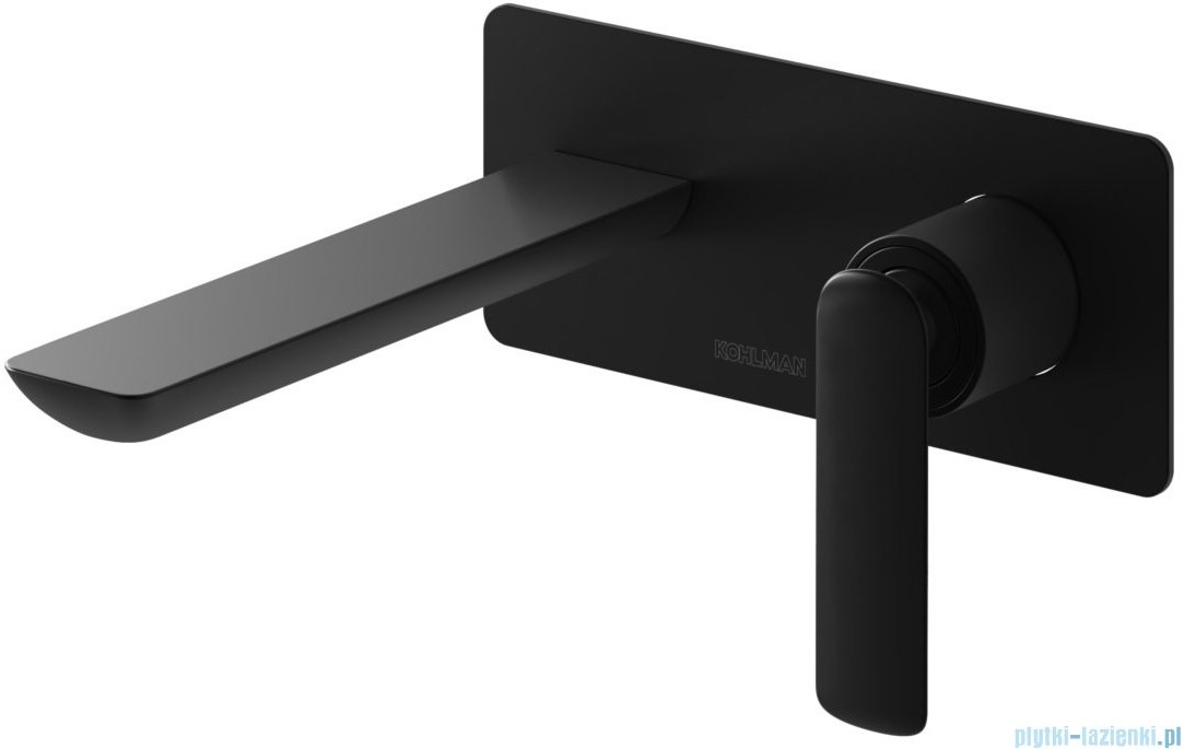 Kohlman Experience black bateria podtynkowa umywalkowa czarny mat QW185EB |