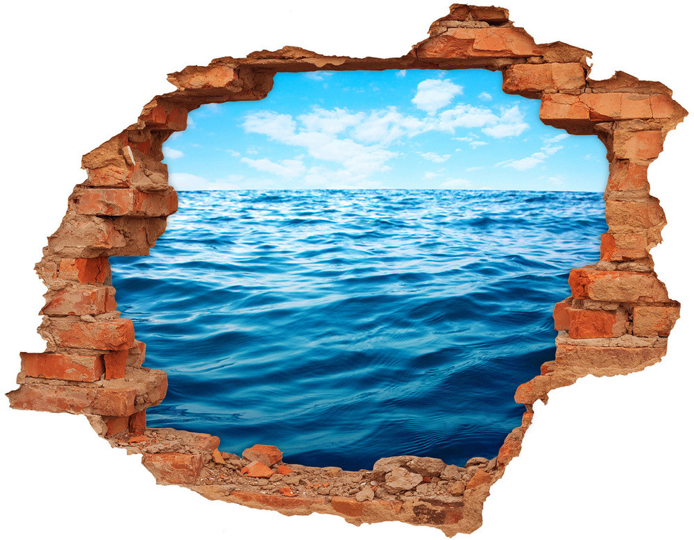 Wallmuralia.pl Samoprzylepna naklejka beton Morska woda