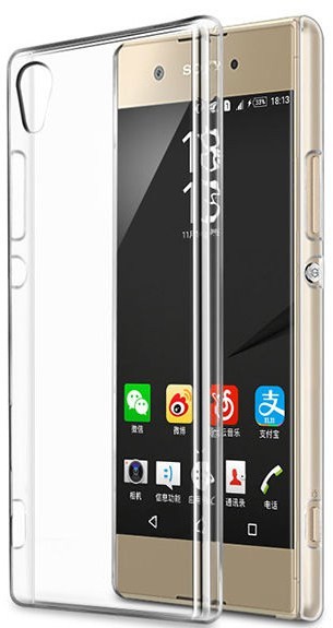 Celly Etui do Sony Xperia XA1 Przezroczysty GELSKIN658 GELSKIN658