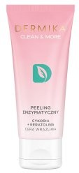 Dermika Clean&More peeling enzymatyczny cykoria + keratolina 75ml