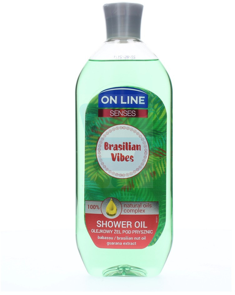 On Line Senses Olejkowy żel pod prysznic Brasilian Vibes 500 ml