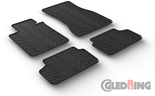 Gledring Gumowe dywaniki gumowe matową dla konkretnego pojazdu 0497