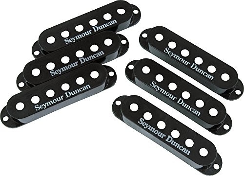 Seymour Duncan Seymour DUNCAN S-Cover S logo firmy okładka, czarny S-Cover
