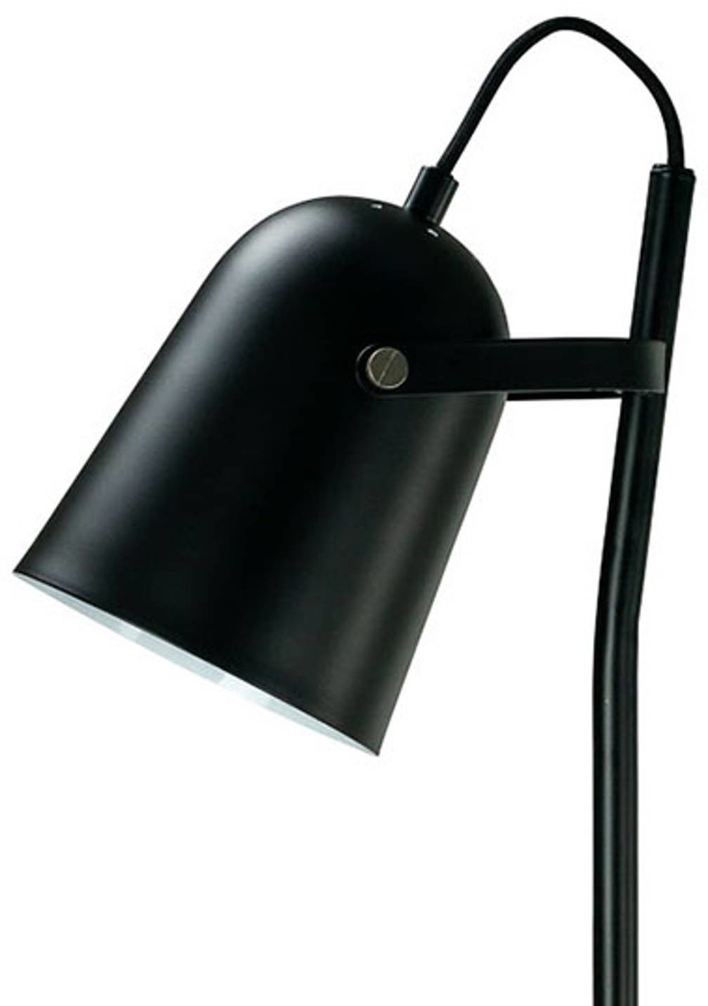 DYBERG LARSEN Dyberg Larsen Oslo lampa stojąca z metalu, czarna