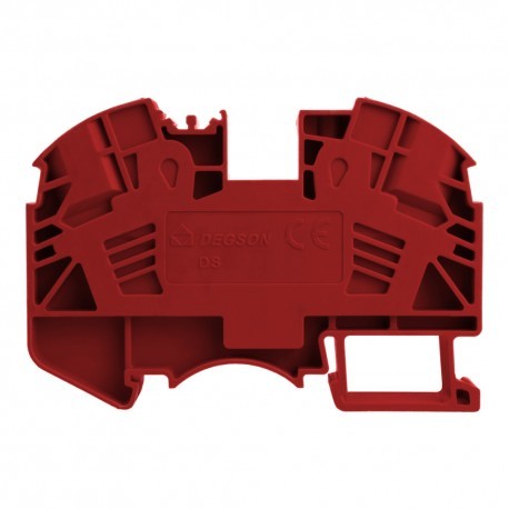 Geberit DEGSON szynowa przelotowa zaciskowa czerwona 16mm2 1P DS16-01P-16-00A(H)