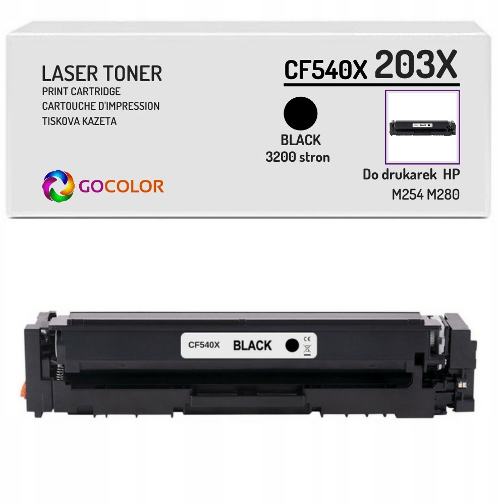 Toner do Hp Color LaserJet Pro Mfp M281fdn CF540X