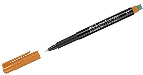 Faber-Castell Multimark S marker, tusz permanentny, rozmiar S, pomarańczowy 152315