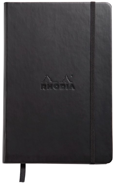 Clairefontaine RHODIA WEBNOTEBOOK A5 DOT BLACK notepad 192 pages 118769