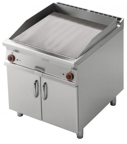 RM Gastro Płyta grillowa elektryczna 1 gładka - 1 ryflowana FTLR - 98 ET