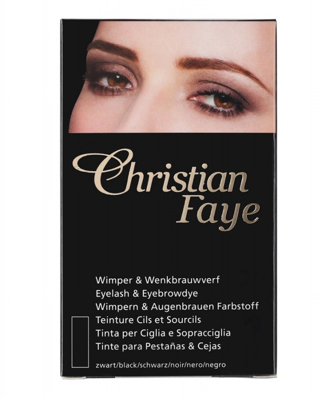 Christian Eyelash & Eyebrow Dye - Farba do rzęs i brwi - BLACK
