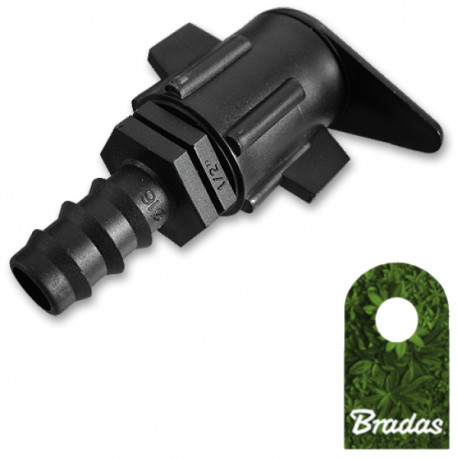 BRADAS Wpinka do flat węża z wtykiem na wąż 16mm 7249 DSWA08-16L