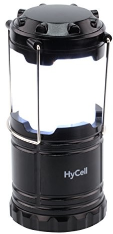 Hycell hycell 1600  0139 lampa kempingowa z bardzo duży i długiej żywotności technologią LED, plastik, czarna, 18.3 x 8.5 x 8.5 cm 1600-0139
