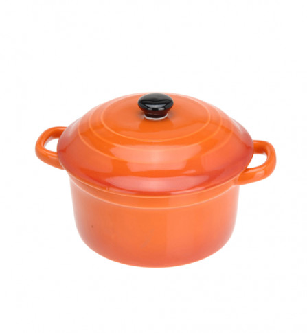 Excellent Houseware EH EH GARNUSZEK NACZYNIE DO ZAPIEKANIA 250 ML POMARAŃCZOWY KOOPMAN Q52100410.pomarańczowe