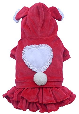 Doggydolly Doggy Dolly drf006 psy sukienka Bunny, czerwony DRF006