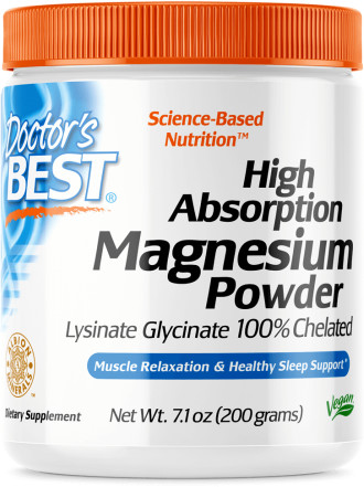 High Absorption Magnesium Powder Magnez 200 g Doctor's Best 1036544386