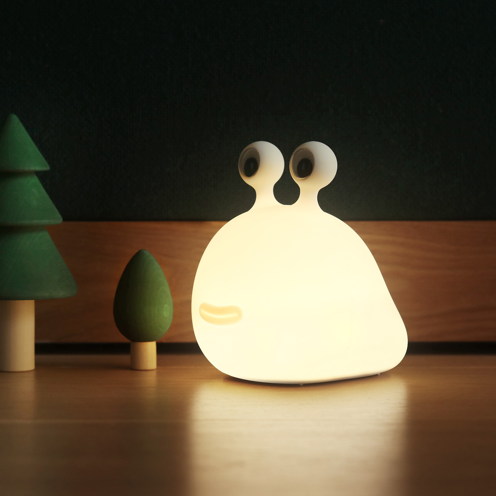 Niermann STANDBY Lampka nocna LED Momo Moon z akumulatorem i USB