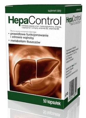 POLSKI INSTYTUT FARMACJI HepaControl 50 kapsułek Długi termin ważności! 3576841