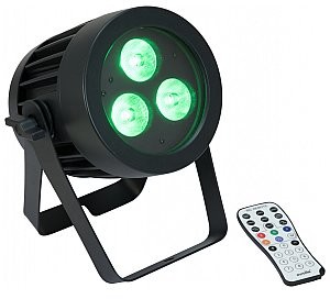 Eurolite Zewnetrzny reflektor LED IP65 PAR 3x9W SCL spot 51914235