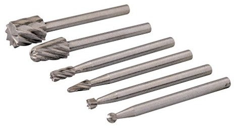 Silverline HSS 457038 komplet wiórników, średnica trzpienia 3,1 mm, 6 szt. 457038