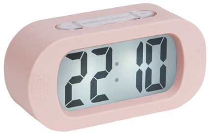 Karlsson Budzik Gummy light pink by KA5753PI