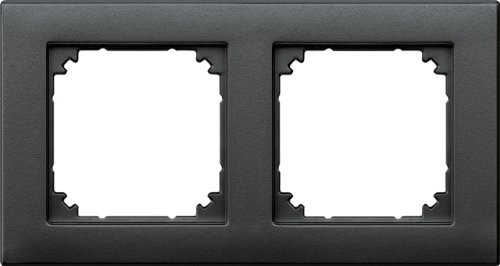 Merten 486214 m-Plan ramek, 2-krotnie, antracyt