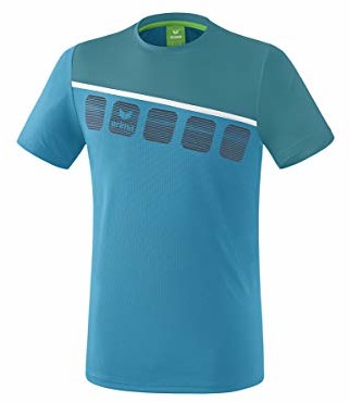 Erima 5-c T-Shirt dziecięcy, niebieski, 164