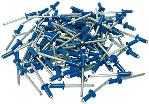 Cora 000116015 zestaw do mocowania nummernschildern, 100 nitów, biały 000116015