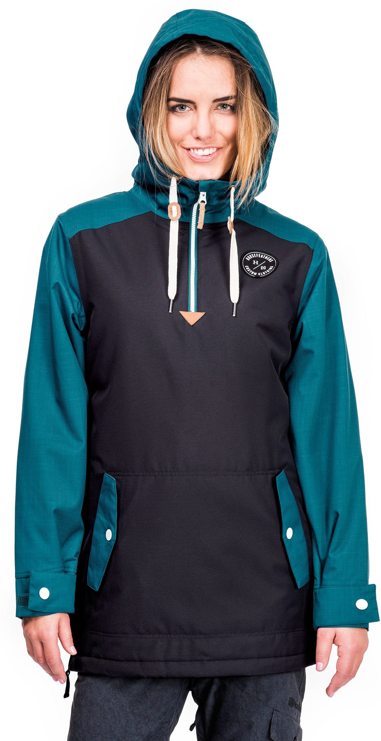 Horsefeathers kurtka zimowa damska EVERLY JACKET heather storm)
