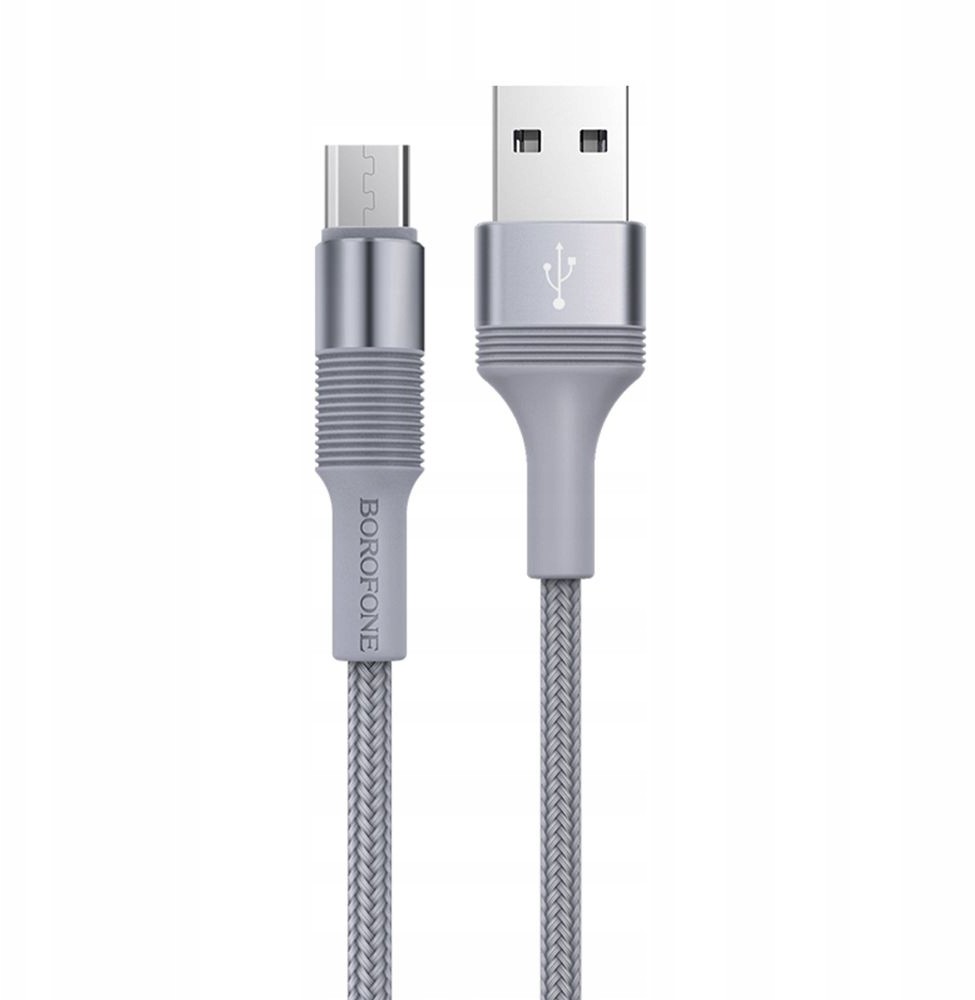 Borofone Kabel BX21 Outstanding micro szary 2,4A 1
