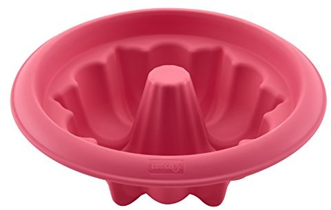 Lurch Flexi kształt kaptur gugel hupf forma do ciasta z silikonu do specjalnych Back kreacje, wymiary wewnętrzne 18 cm, Cotton Candy, 18 x 18 x 6 cm 83043