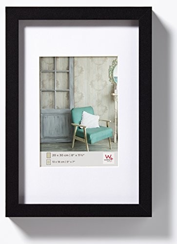 Walther Stockholm drewniana rama 70 x 100 cm czarna EA100B
