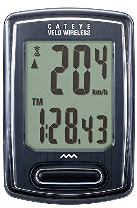 Cateye komputer rowerowy Velo Wireless CC-VT, czarny, w rozmiarze uniwersalnym CA240VLW230