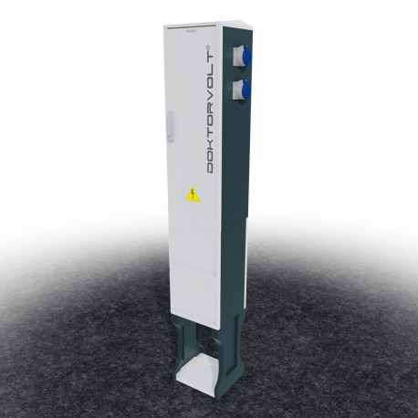 Doktorvolt Słupek dystrybucyjny CV-CAMP RCBO 4x230 CEE Camp DV 7914 DV-7914