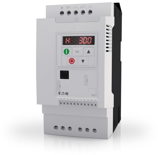 Eaton Przemiennik częstotliwości/falownik 4kW 3-fazowy 230V wyświetlacz LED DC1-349D5FB-A20N IP20 169487 169487