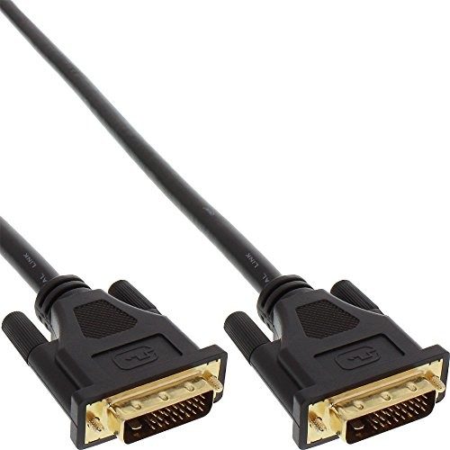 InLine 17787P Premium kabel przyłączeniowy DVI-D (24 + 1-biegunowa wtyczka, 7,5 m) 4043718096985