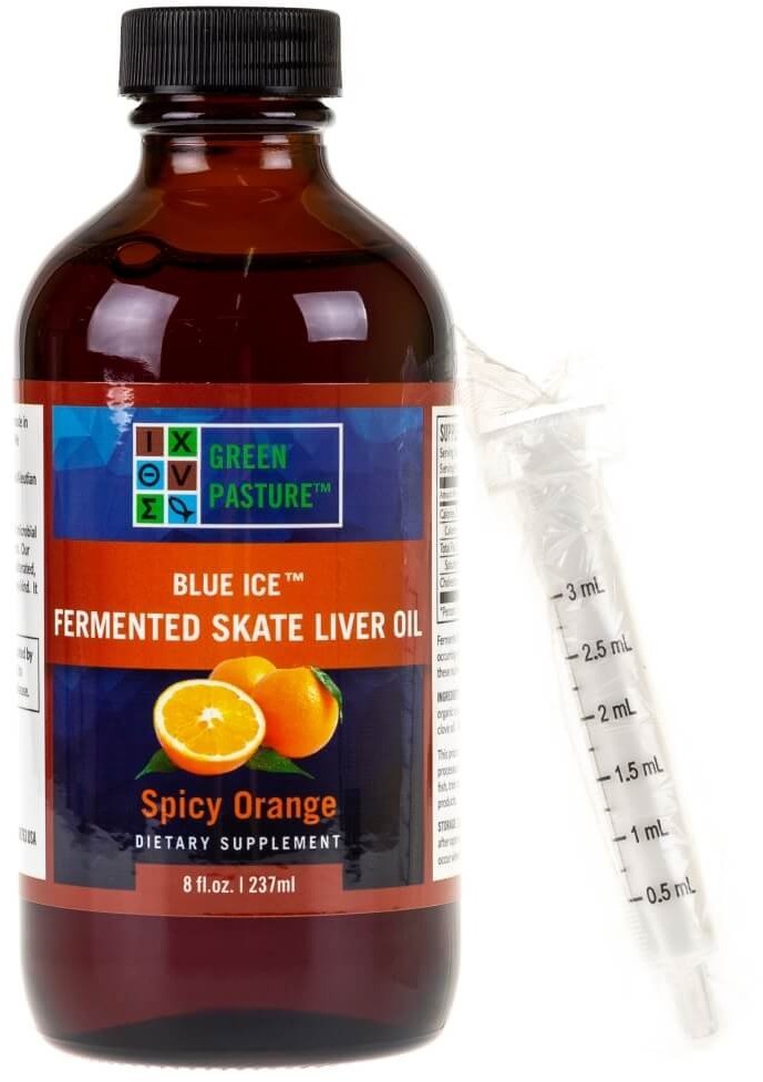 Green Pasture Green Pasture Fermentowany olej z wątroby płaszczki - 237 ml GP900