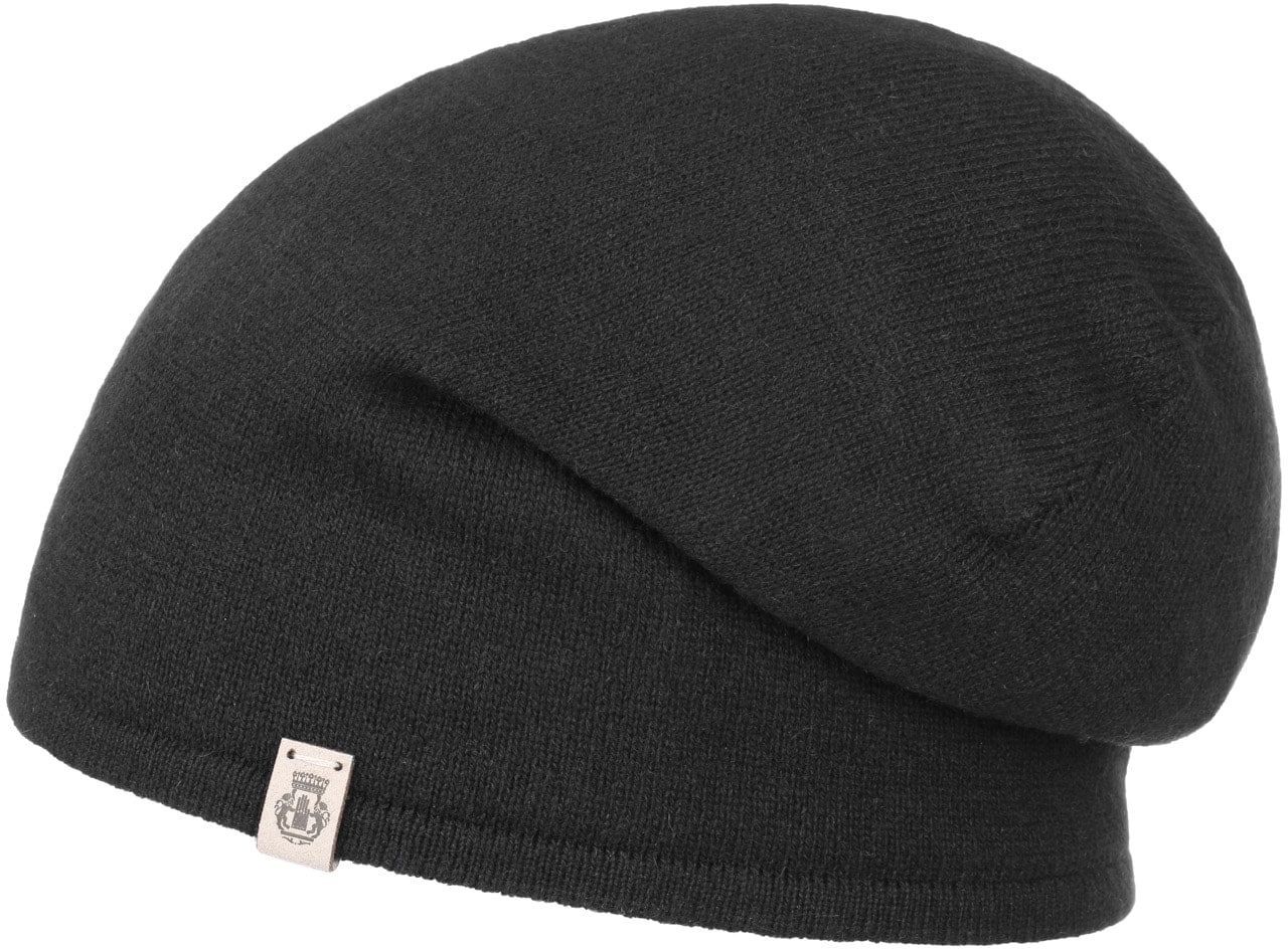 Pure Cashmere Beanie by Roeckl, czarny, One Size