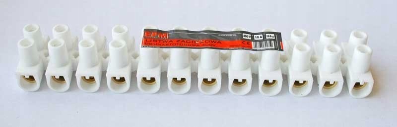 Listwa Zaciskowa 12-TOROWA 10.0MM2