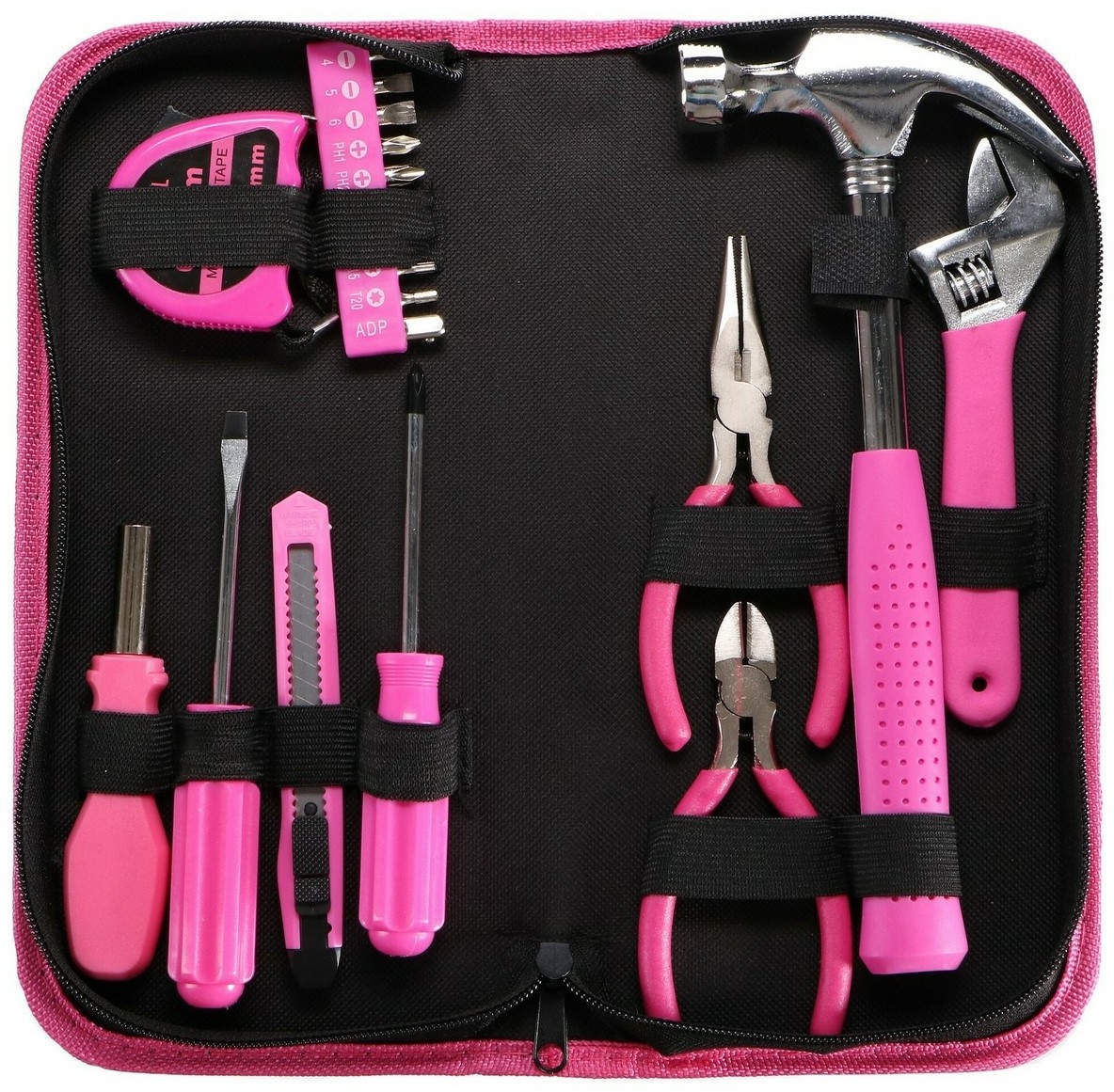 Sixtol Zestaw narzędzi Home Pink, 20 szt.