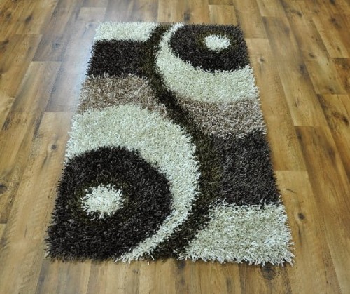 DYWAN TOPS POLIESTER 80x150 BRĄZ/KREM SPD 3C