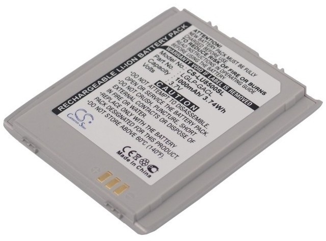 Cameron Sino LG U880 LGLP-GACL 1000mAh 3.70Wh Li-Ion 3.7V srebrny